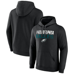 Philadelphia Eagles  Team Fade Out Fitted Pullover Hoodie