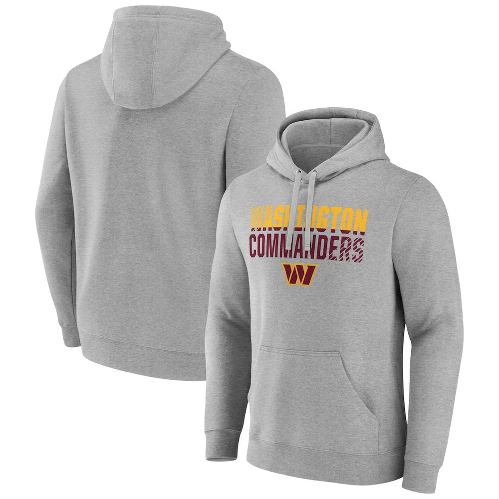 Washington Commanders  Team Fade Out Fitted Pullover Hoodie