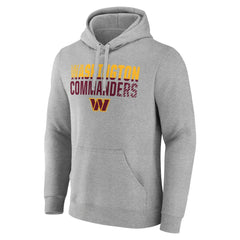 Washington Commanders  Team Fade Out Fitted Pullover Hoodie