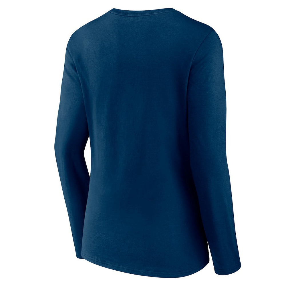 Chicago Bears  Women's Freehand Team Long Sleeve V-Neck T-Shirt