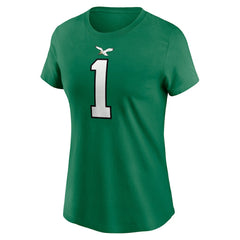 Philadelphia Eagles Nike Jalen Hurts  Women's Player Name & Number T-Shirt