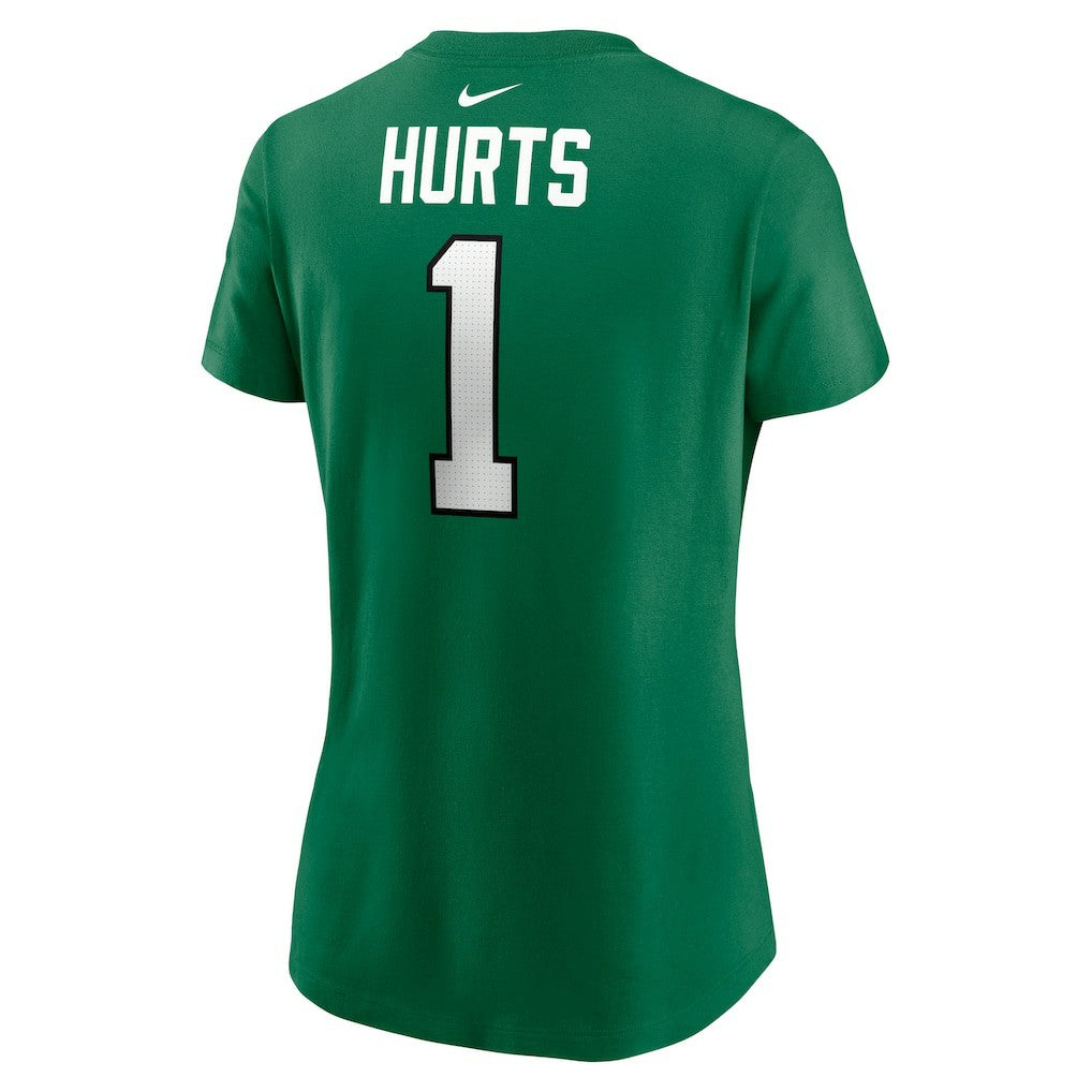 Philadelphia Eagles Nike Jalen Hurts  Women's Player Name & Number T-Shirt