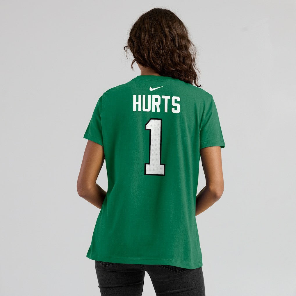Philadelphia Eagles Nike Jalen Hurts  Women's Player Name & Number T-Shirt