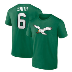 Philadelphia Eagles Fanatics DeVonta Smith  Alternate Icon Player Name & Number T-Shirt