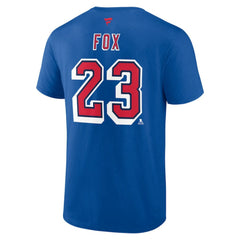 Adam Fox New York Rangers Fanatics Special Edition 2.0 Name & Number T-Shirt Sale