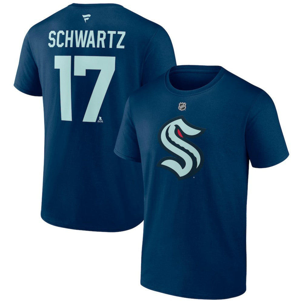 Jaden Schwartz Seattle Kraken Fanatics Special Edition 2.0 Name & Number T-Shirt Discount