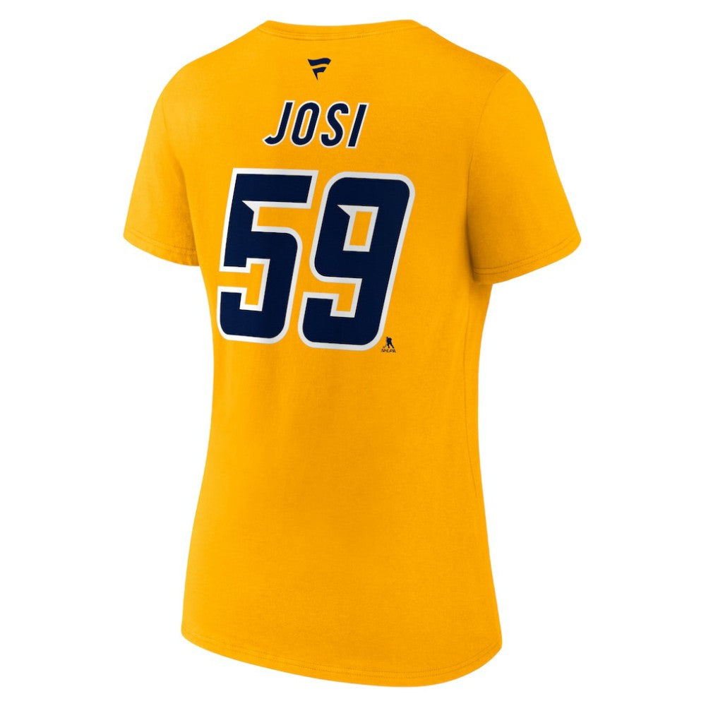 Roman Josi Nashville Predators Fanatics Women's Special Edition 2.0 Name & Number V-Neck T-Shirt Discount
