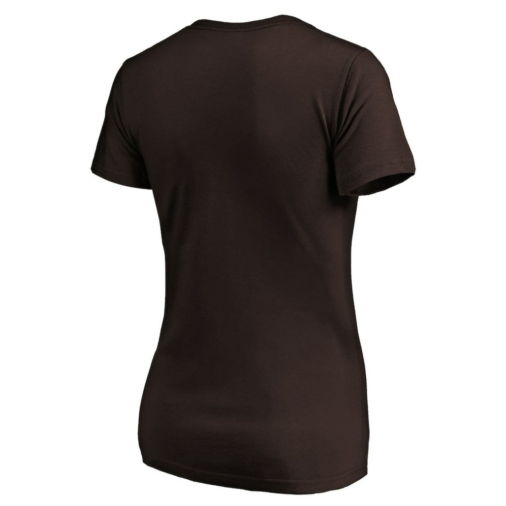 San Diego Padres Women's Victory Script Team V-Neck T-Shirt | MLB Sale
