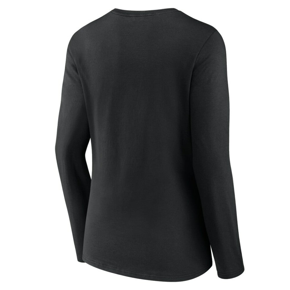Miami Marlins Women's Victory Script Long Sleeve V-Neck T-Shirt | MLB Near me