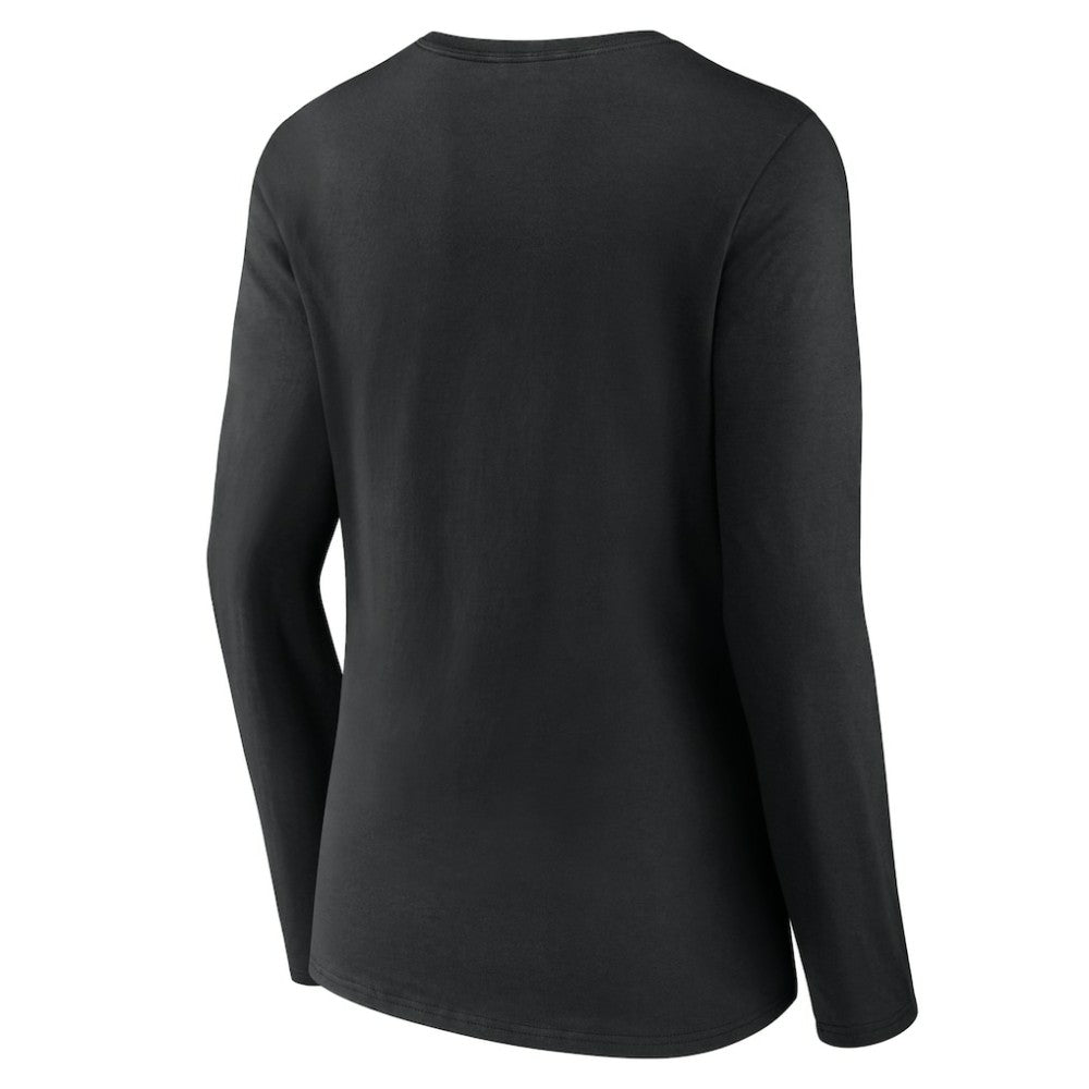 San Francisco Giants Women's Victory Script Long Sleeve V-Neck T-Shirt | MLB Sale