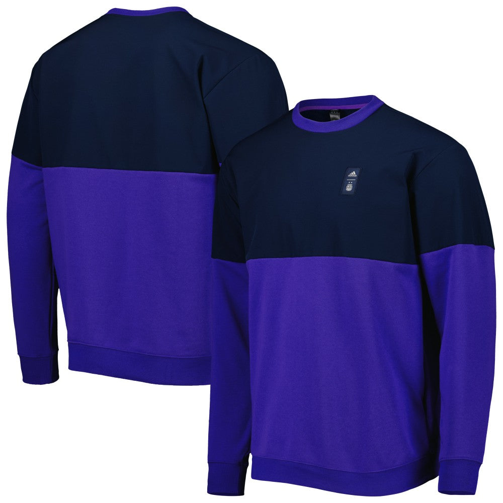 Argentina National Team Graphic Pullover Sweatshirt Navy/Purple - Adidas