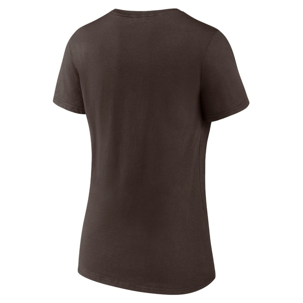 San Diego Padres Women's Live For It Team V-Neck T-Shirt | MLB US