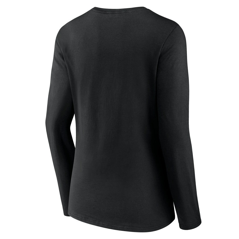 Miami Marlins Women's Live For It Long Sleeve Long Sleeve V-Neck T-Shirt | MLB Shop