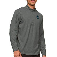 Seattle Kraken Antigua Epic Quarter-Zip Pullover Top For Sale