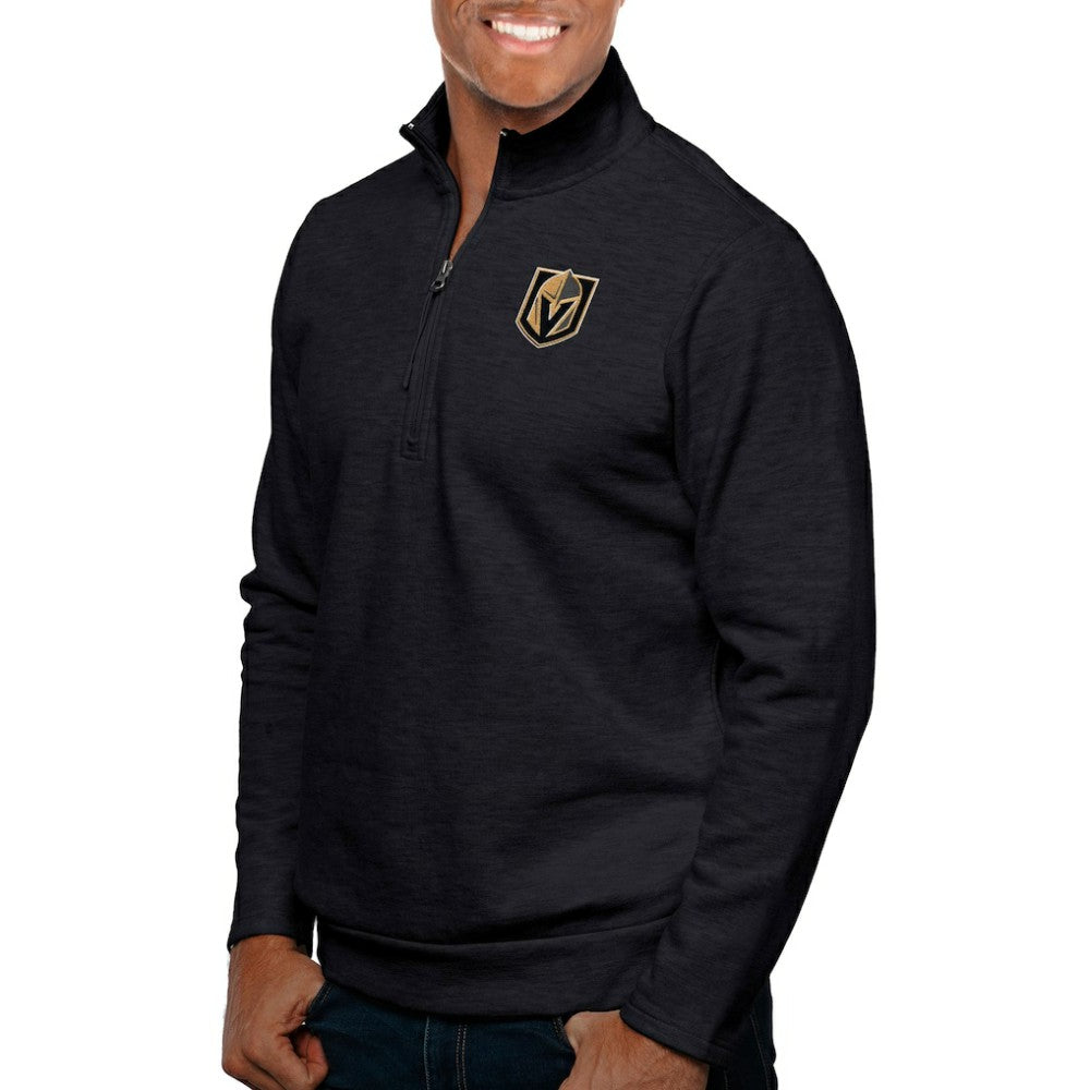 Vegas Golden Knights Antigua Gambit Quarter-Zip Pullover Top Sale