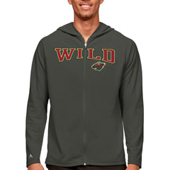 Minnesota Wild Antigua Legacy Full-Zip Hoodie For Sale