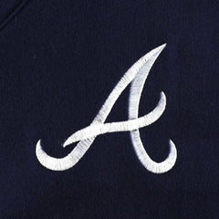 Atlanta Braves DKNY Sport Women's Lily V-Neck Pullover Sweatshirt | MLB Near me