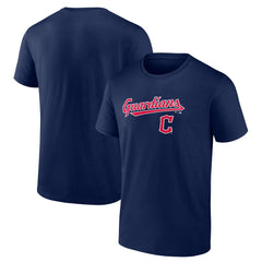 Cleveland Guardians Team Lockup T-Shirt | MLB New