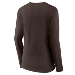 San Diego Padres Women's Team Lockup Long Sleeve V-Neck T-Shirt | MLB On Sale