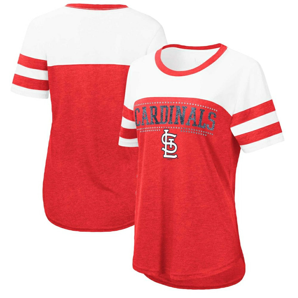 St. Louis Cardinals Touch Women's Setter Lightweight Fitted T-Shirt | MLB Shop