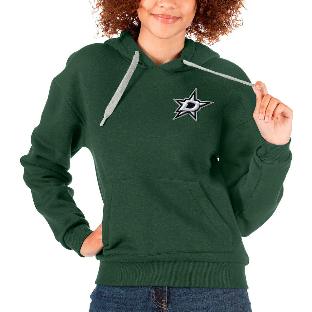 Dallas Stars Antigua Women's Victory Pullover Hoodie For Sale