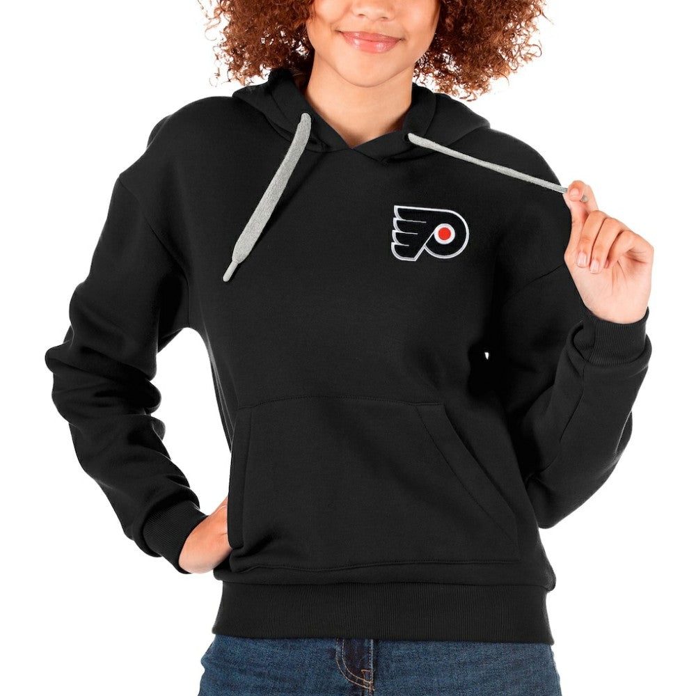 Philadelphia Flyers Antigua Women's Victory Pullover Hoodie On Sale