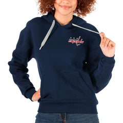 Washington Capitals Antigua Women's Victory Pullover Hoodie Sale