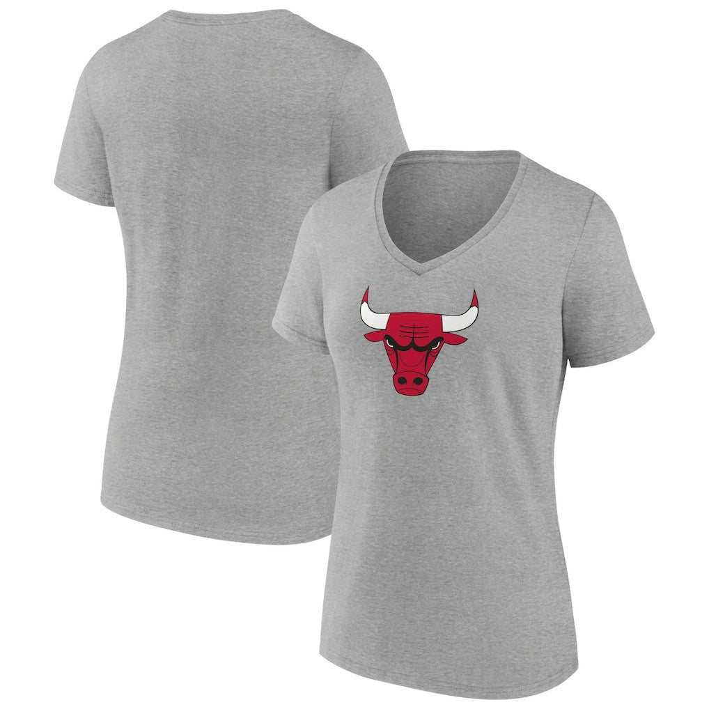 Chicago Bulls Women's Logo V-Neck T-Shirt sale On Sale