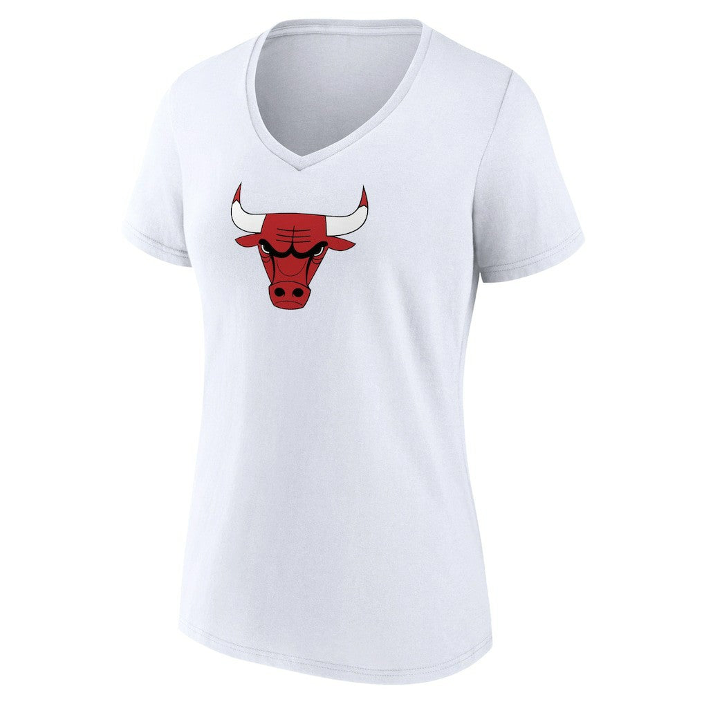 Chicago Bulls Women's Logo V-Neck T-Shirt sale Discount