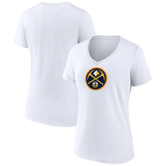 Denver Nuggets Women's Logo V-Neck T-Shirt sale For Sale