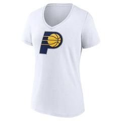 Indiana Pacers Women's Logo V-Neck T-Shirt Discount