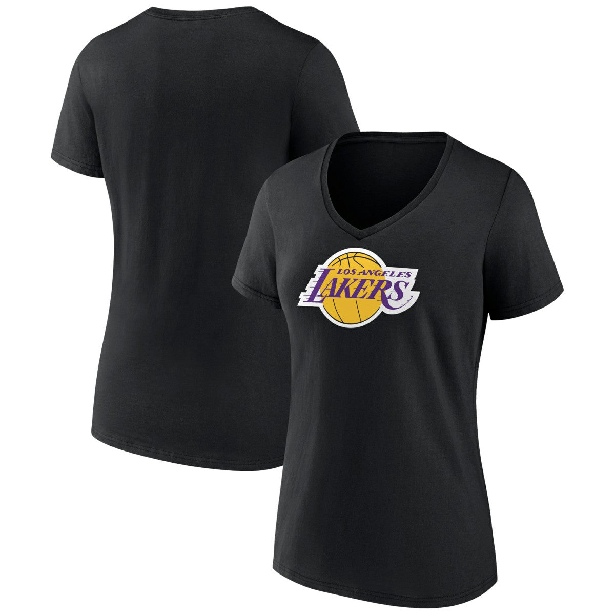 Los Angeles Lakers Women's Logo V-Neck T-Shirt Online