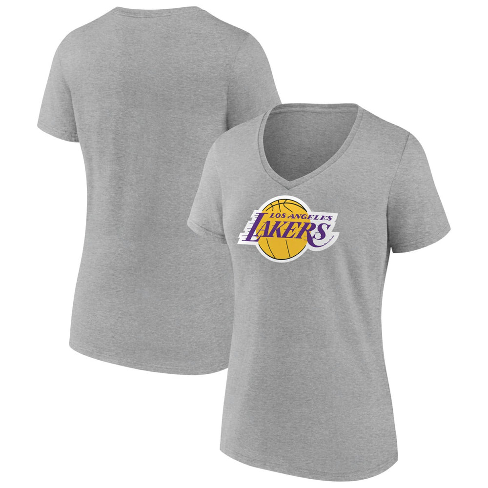 Los Angeles Lakers Women's Logo V-Neck T-Shirt For Sale