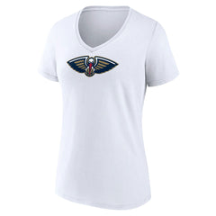 New Orleans Pelicans Women's Logo V-Neck T-Shirt On Sale