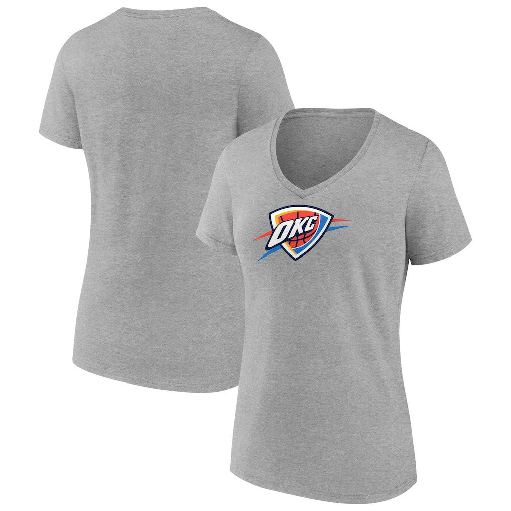 Oklahoma City Thunder Women's Logo V-Neck T-Shirt Outlet