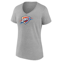 Oklahoma City Thunder Women's Logo V-Neck T-Shirt Outlet