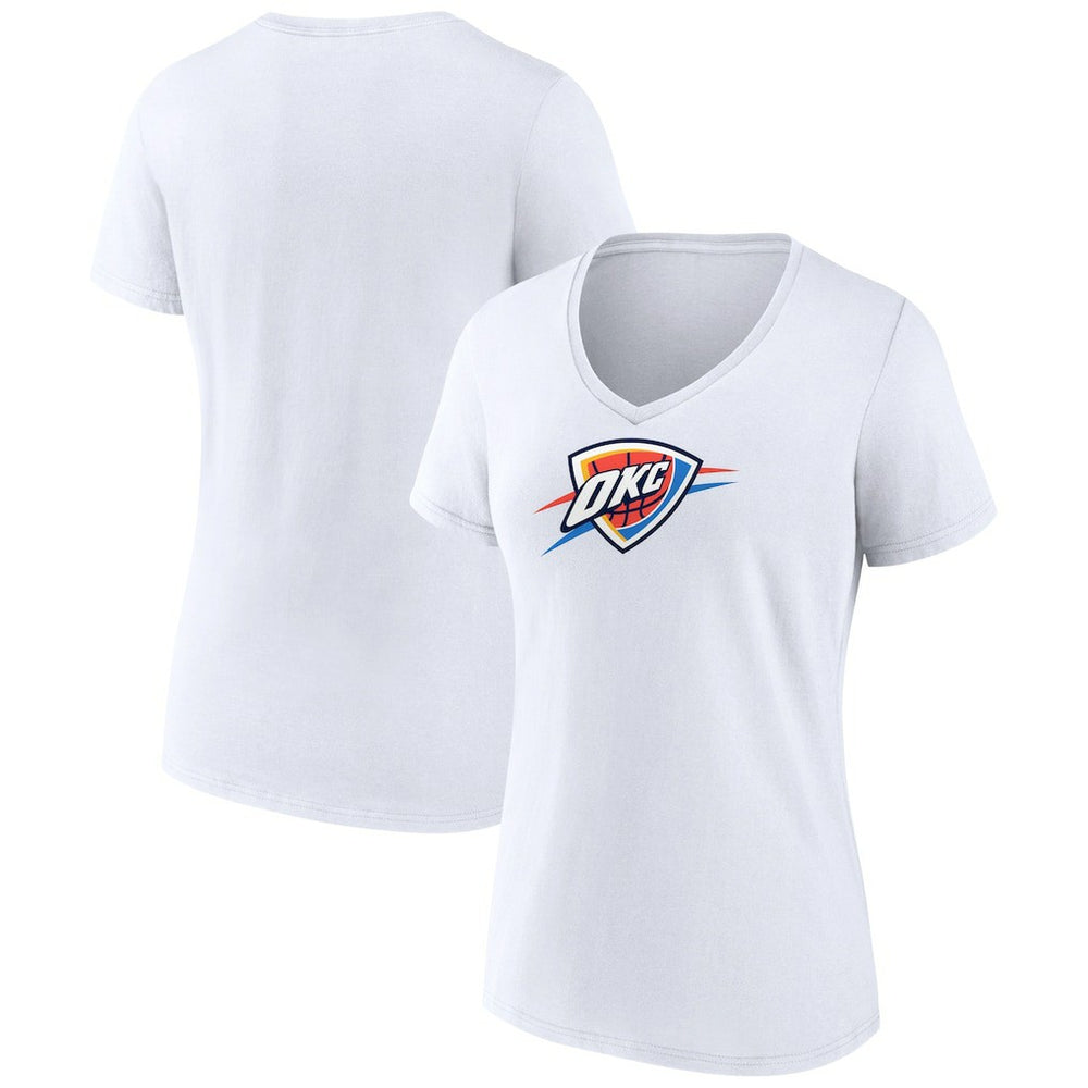 Oklahoma City Thunder Women's Logo V-Neck T-Shirt Discount
