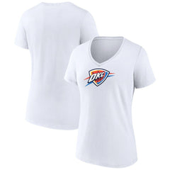 Oklahoma City Thunder Women's Logo V-Neck T-Shirt Discount