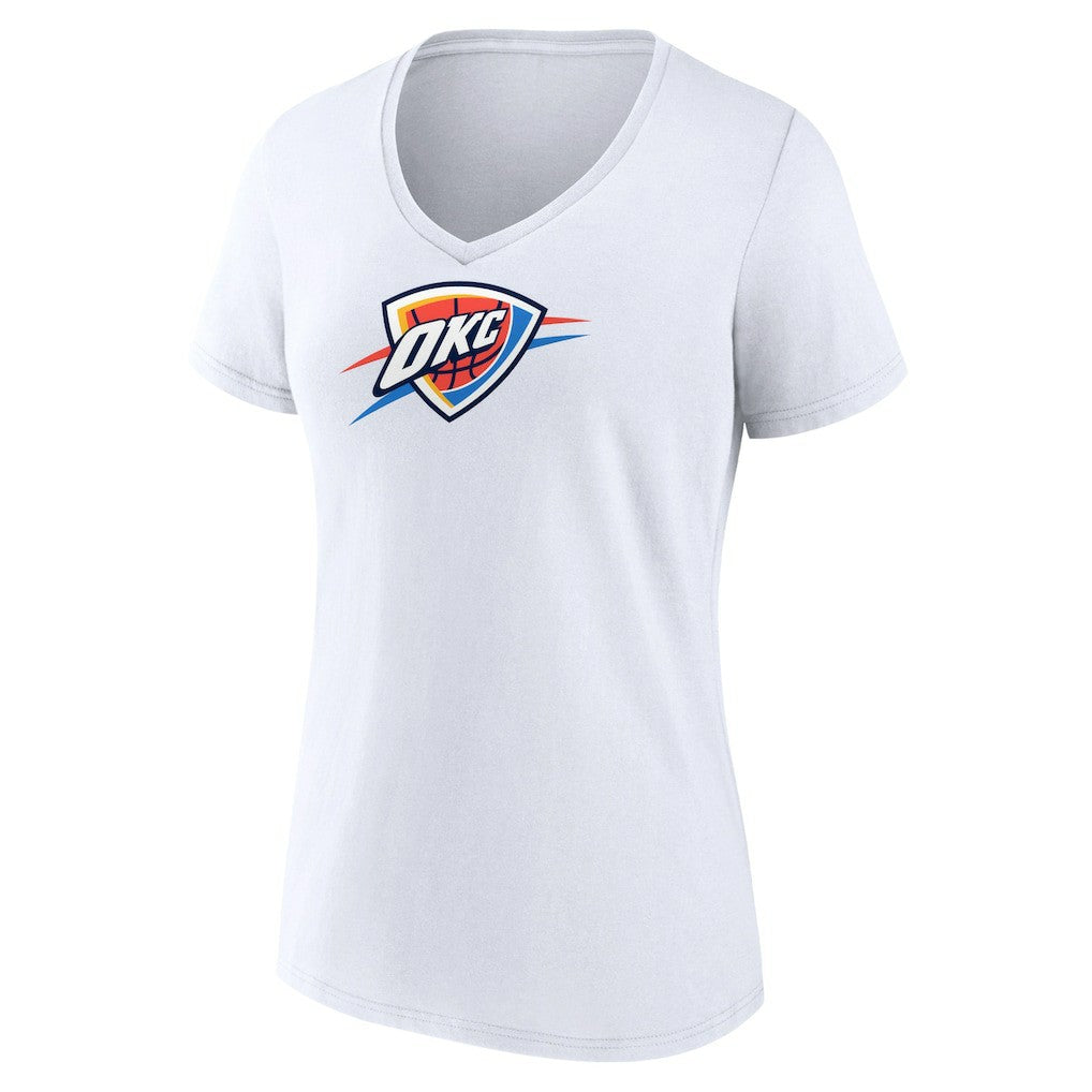 Oklahoma City Thunder Women's Logo V-Neck T-Shirt Discount