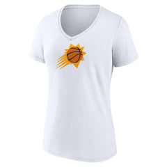 Phoenix Suns Women's Primary Logo V-Neck T-Shirt On Sale