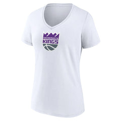 Sacramento Kings Women's Logo V-Neck T-Shirt sale Discount
