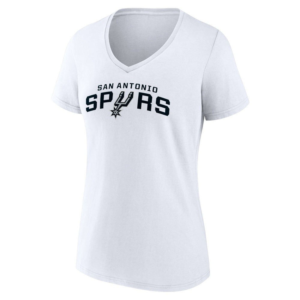 San Antonio Spurs Women's Wordmark V-Neck T-Shirt Online