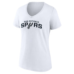 San Antonio Spurs Women's Wordmark V-Neck T-Shirt Online