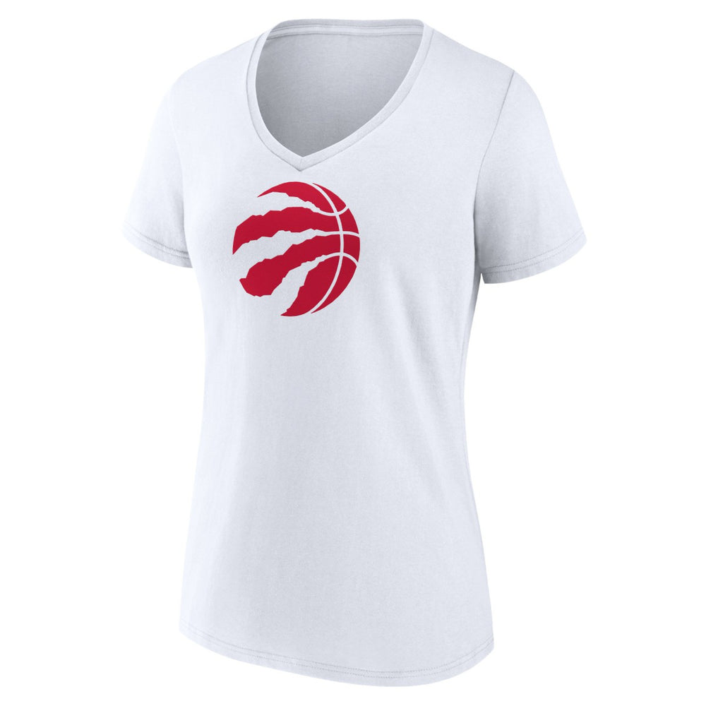 Toronto Raptors Women's Primary Logo V-Neck T-Shirt Outlet