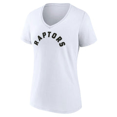 Toronto Raptors Women's Wordmark V-Neck T-Shirt Discount