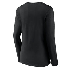 Atlanta Hawks Women's Logo Long Sleeve V-Neck T-Shirt For Sale