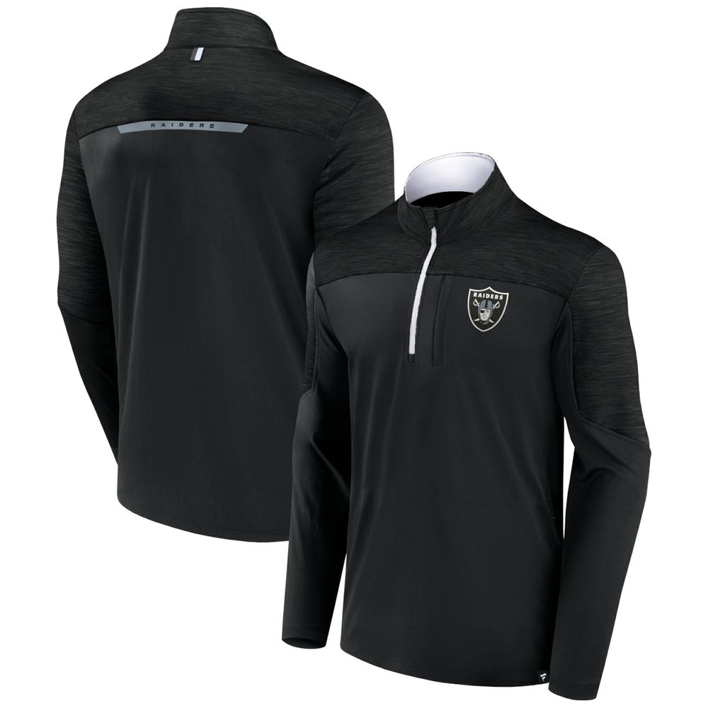 Las Vegas Raiders Fanatics Defender Half-Zip Top