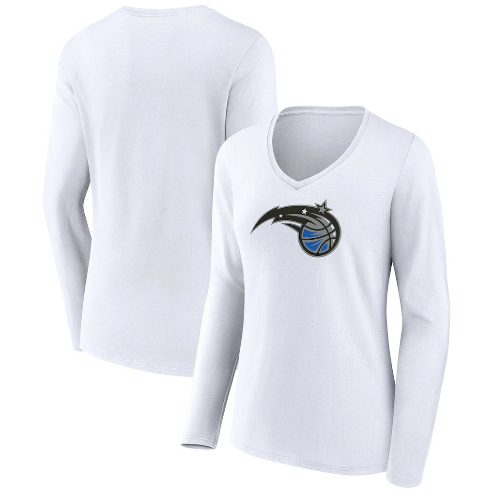 Orlando Magic Women's Logo Long Sleeve V-Neck T-Shirt Online