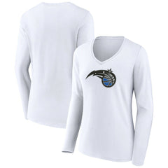 Orlando Magic Women's Logo Long Sleeve V-Neck T-Shirt Online