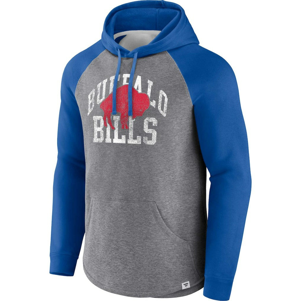 Buffalo Bills Fanatics Favorite Arch Raglan Pullover Hoodie